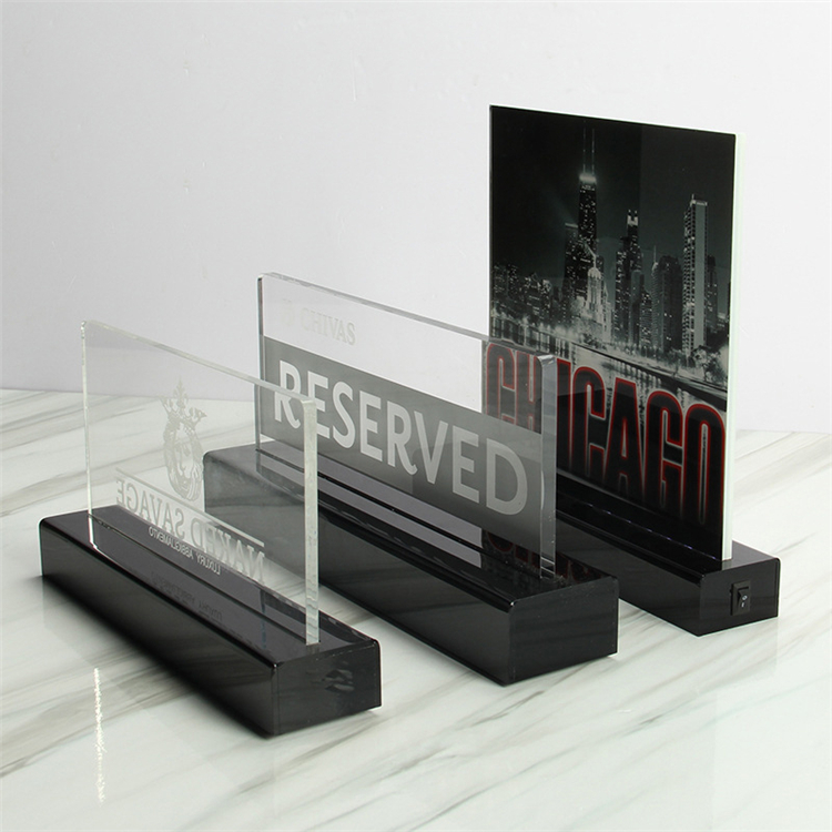 acrylic stamp block