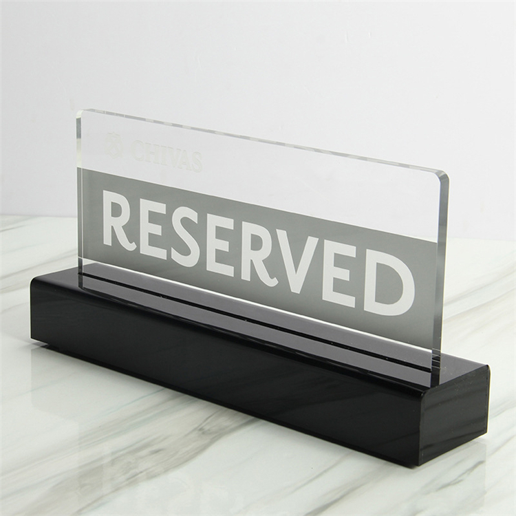 acrylic stamp block