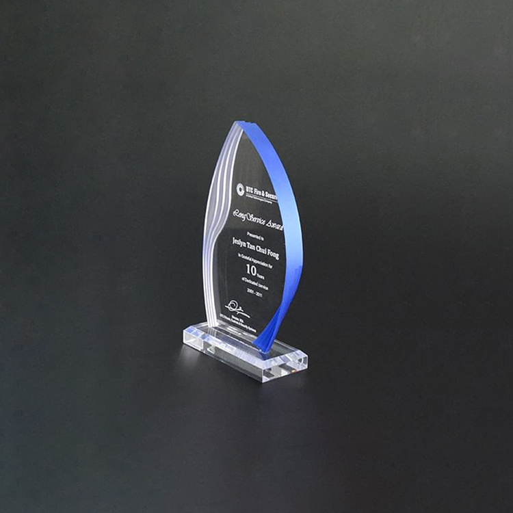 clear acrylic block