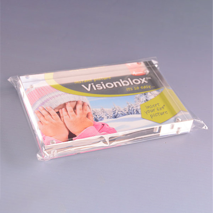 acrylic magnetic photo frame