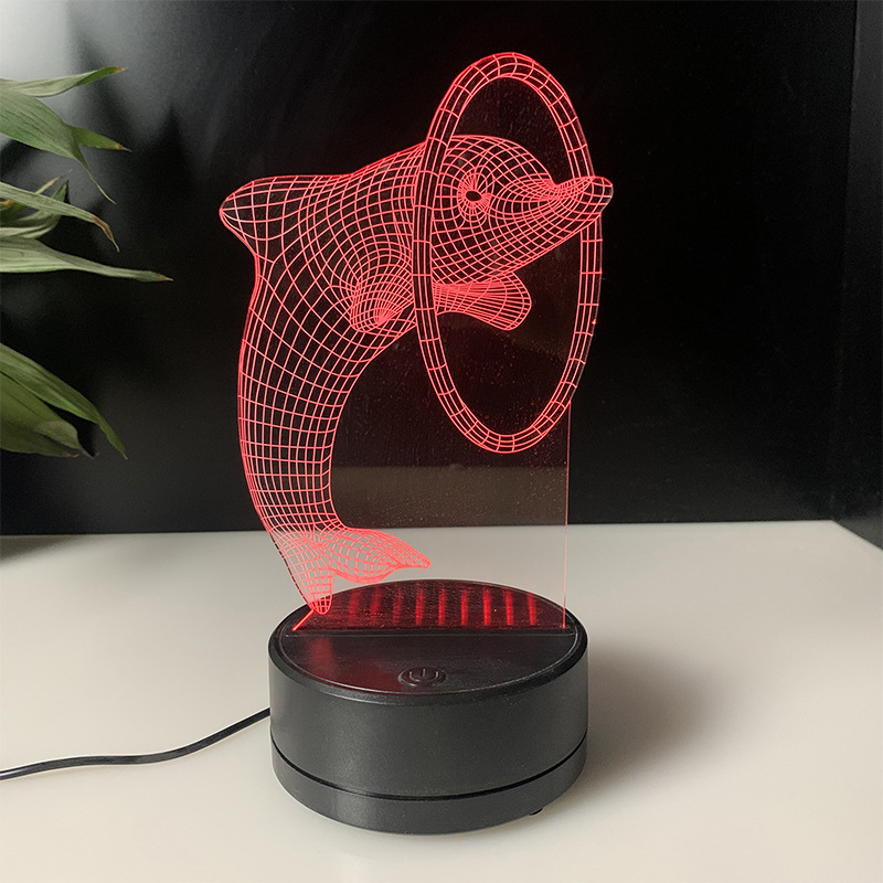 acrylic night light blank