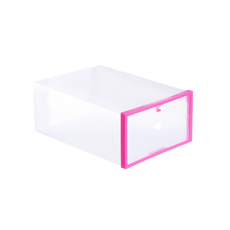 acrylic shoe box storage