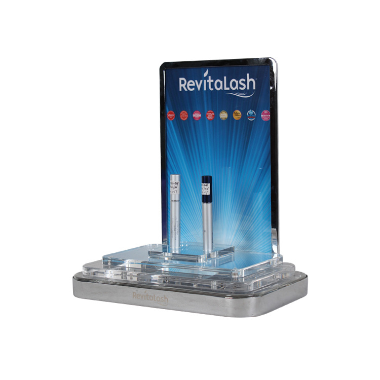 cosmetics stand display
