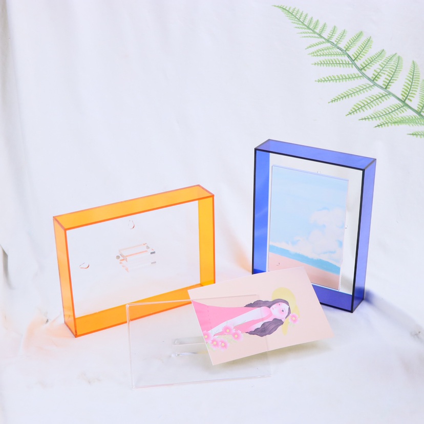acrylic photo frame magnetic
