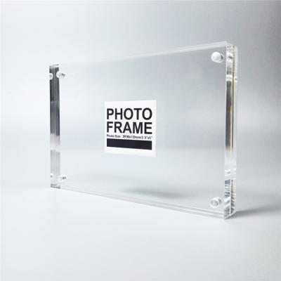 acrylic photo frame block