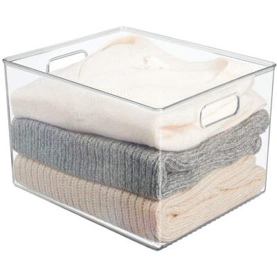 Acrylic suitcases for storing items