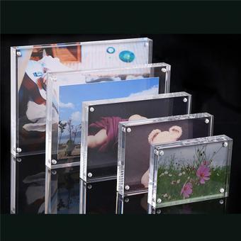 Clear transparent acrylic photo frame