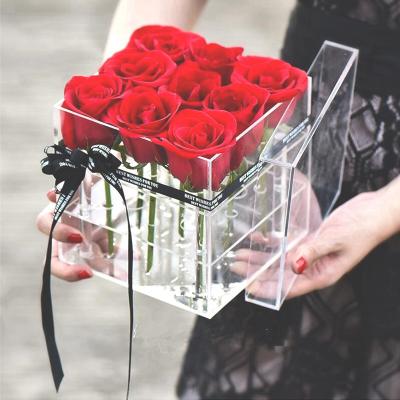 flower acrylic box