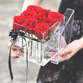 flower acrylic box