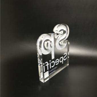 acrylic block