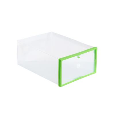 stackable acrylic shoe box