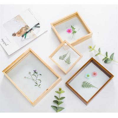 wood photo frame acrylic