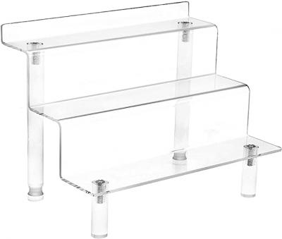 acrylic  three-layer ladder acrylic display stand