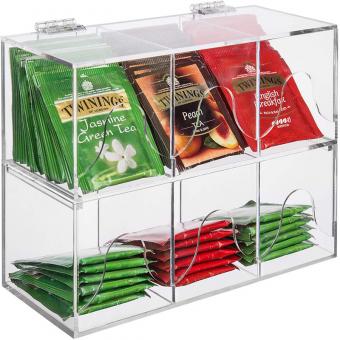acrylic tea bag dispenser