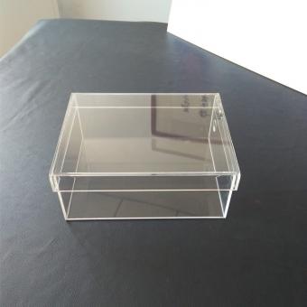 acrylic storage boxes with lids