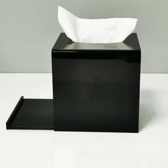 acrylic tissue box square