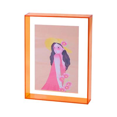 acrylic photo frame magnetic